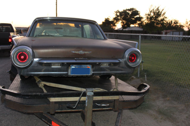 1961 Brown Ford Thunderbird