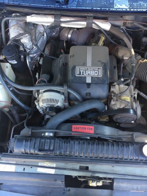 1994 Blue Ford F-250 Standard Cab Pickup