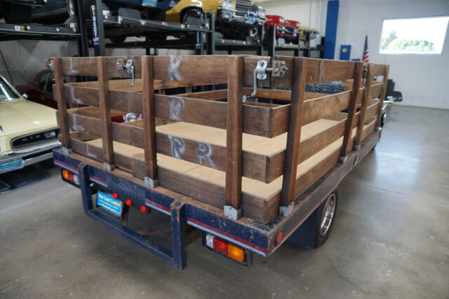 1989 Blue Toyota Stake Bed 3.0L V6 5 spd Dual Wheel Pick Up Truck w Pick Up Truck