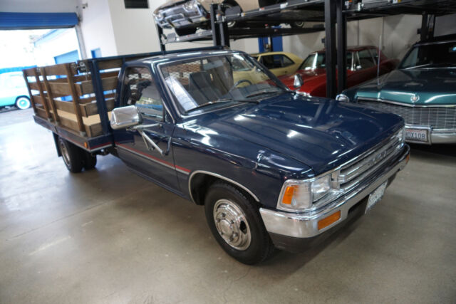 1989 Blue Toyota Stake Bed 3.0L V6 5 spd Dual Wheel Pick Up Truck w Pick Up Truck