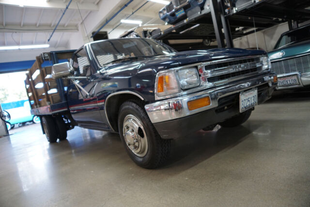 1989 Blue Toyota Stake Bed 3.0L V6 5 spd Dual Wheel Pick Up Truck w Pick Up Truck