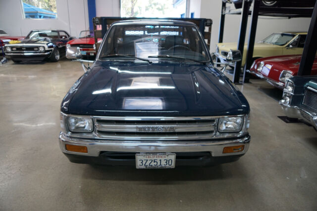 1989 Blue Toyota Stake Bed 3.0L V6 5 spd Dual Wheel Pick Up Truck w Pick Up Truck