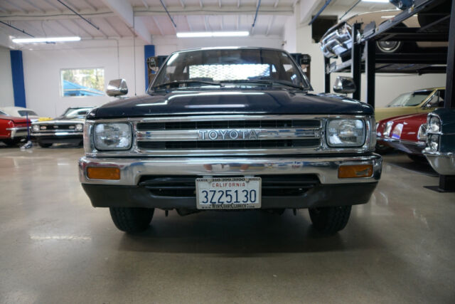 1989 Blue Toyota Stake Bed 3.0L V6 5 spd Dual Wheel Pick Up Truck w Pick Up Truck