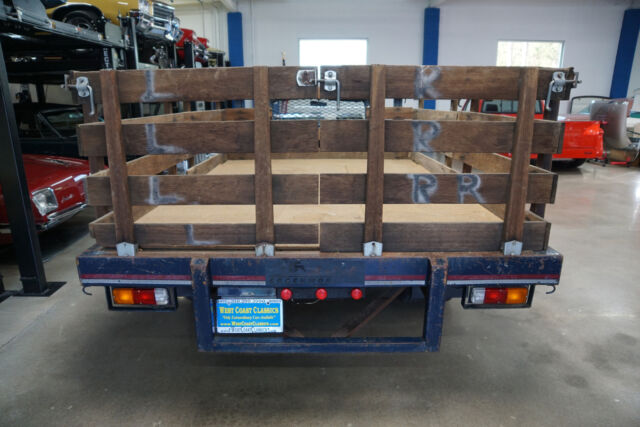 1989 Blue Toyota Stake Bed 3.0L V6 5 spd Dual Wheel Pick Up Truck w Pick Up Truck