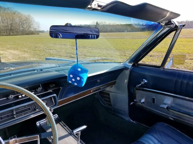 1965 Blue Ford Galaxie Convertible