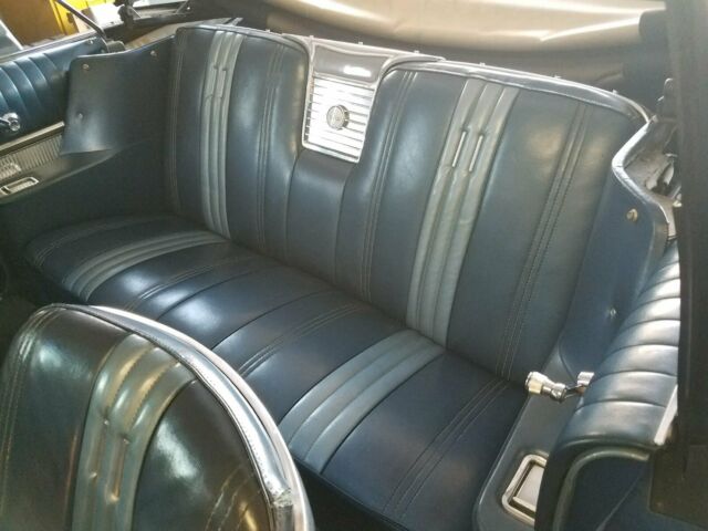 1965 Blue Ford Galaxie Convertible