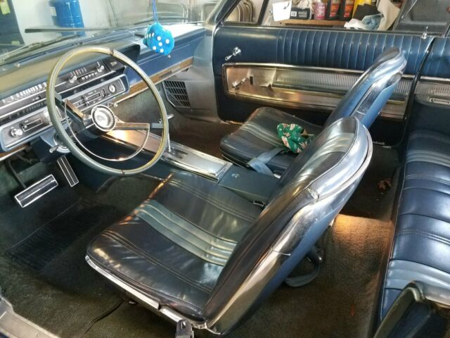 1965 Blue Ford Galaxie Convertible