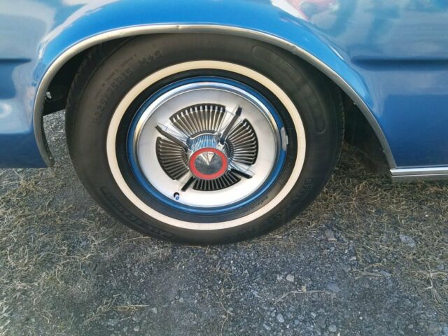 1965 Blue Ford Galaxie Convertible