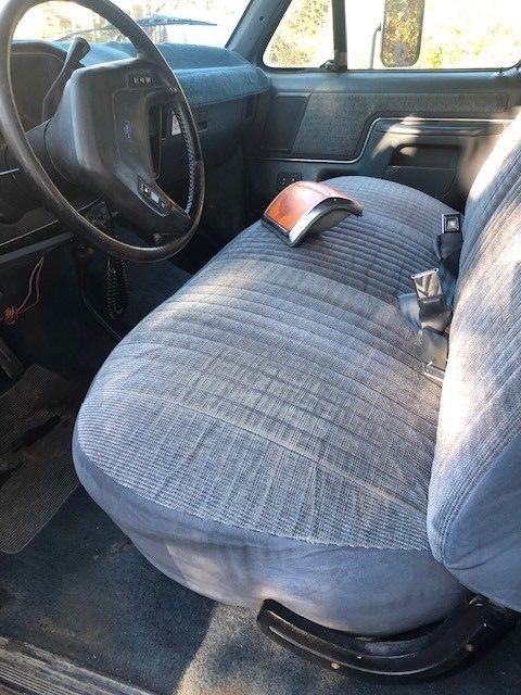 1989 Blue Ford F-250 Extended Cab Pickup