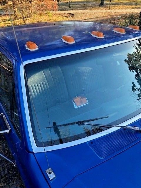 1989 Blue Ford F-250 Extended Cab Pickup