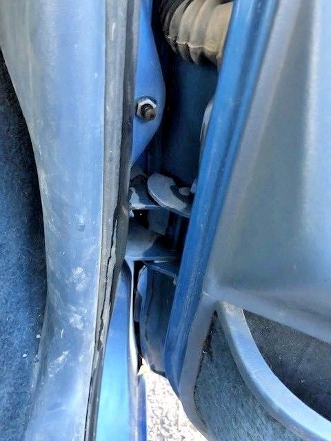 1989 Blue Ford F-250 Extended Cab Pickup