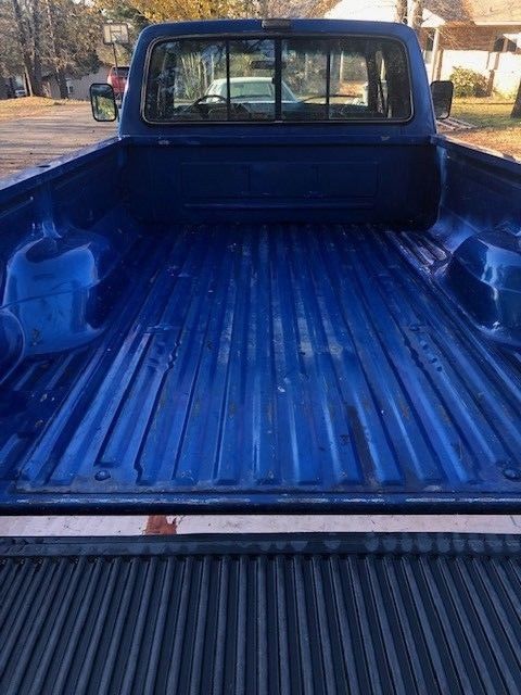 1989 Blue Ford F-250 Extended Cab Pickup