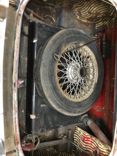 1962 Red Austin Healey 3000 Roadster