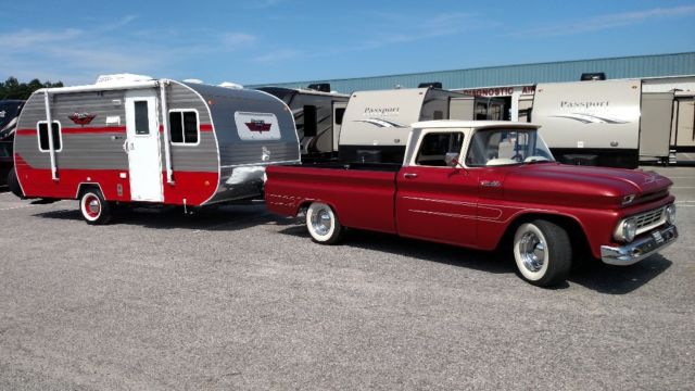1962 Red Chevrolet C-10