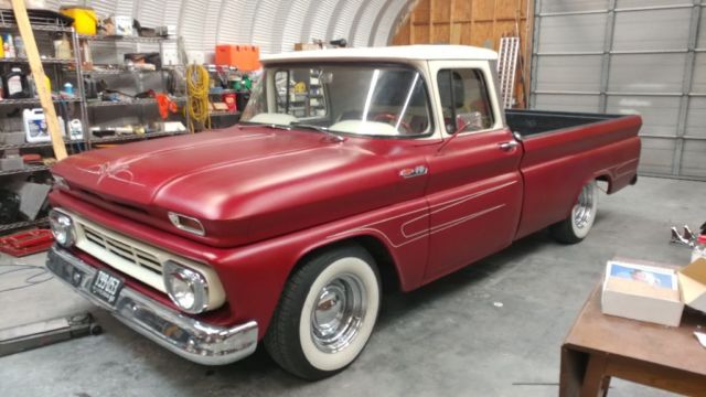 1962 Red Chevrolet C-10