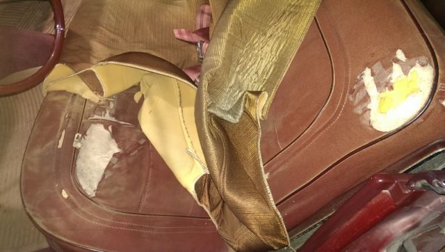 1962 Burgundy Cadillac Fleetwood Sedan