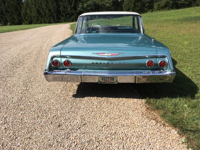 1962 Blue Chevrolet Bel Air/150/210
