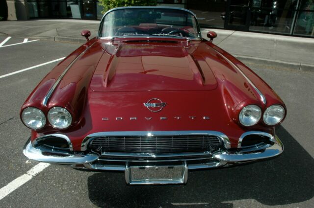 1962 Honduras Maroon Chevrolet Corvette Convertible