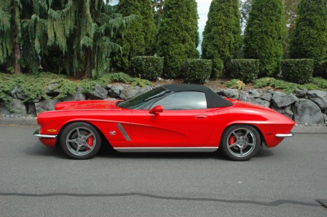 1962 Torch Red Chevrolet Corvette Convertible