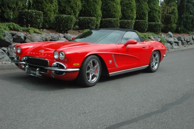 1962 Torch Red Chevrolet Corvette Convertible