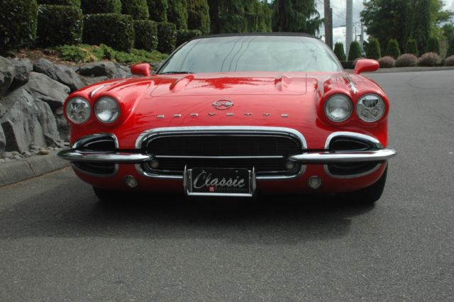 1962 Torch Red Chevrolet Corvette Convertible