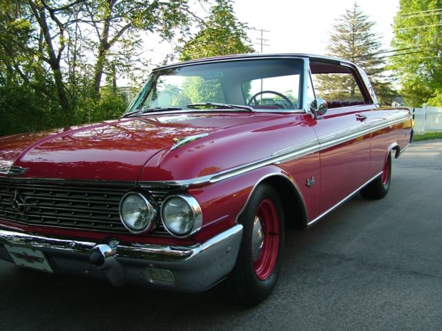 1962 RAGOON RED Ford Galaxie HARDTOP