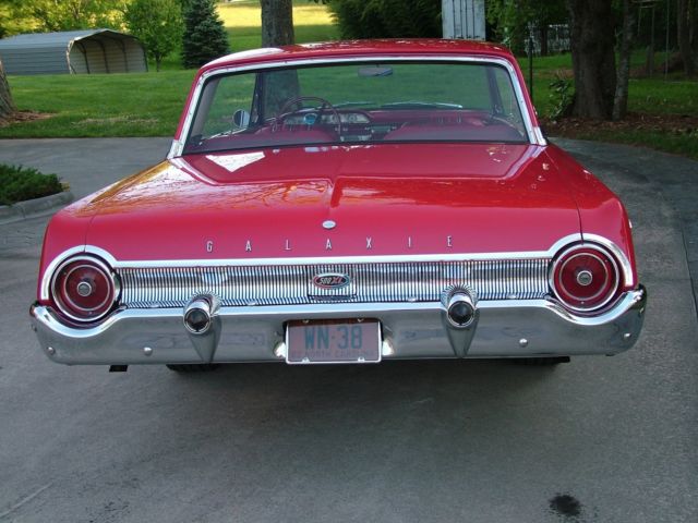 1962 RAGOON RED Ford Galaxie HARDTOP