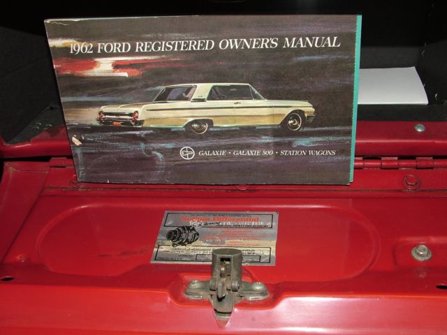 1962 RAGOON RED Ford Galaxie HARDTOP