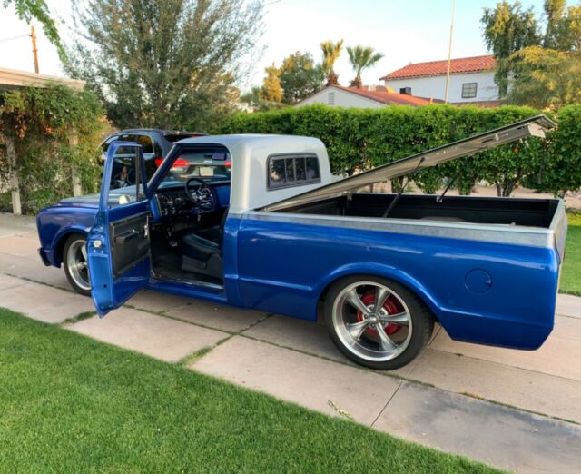 1967 Blue Chevrolet C-10