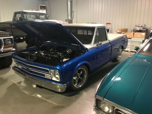 1967 Blue Chevrolet C-10