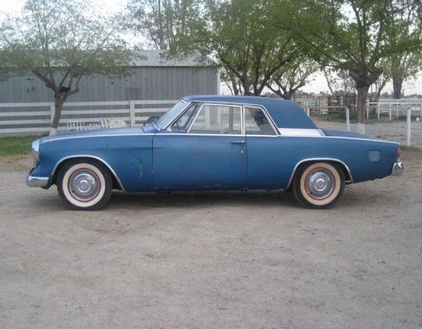 1962 Blue Studebaker Hawk Coupe