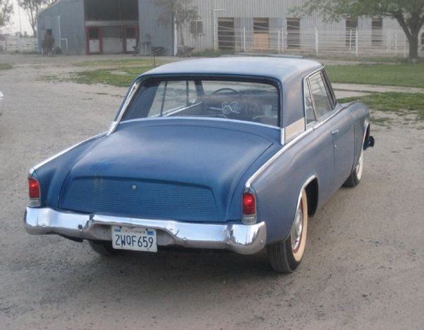 1962 Blue Studebaker Hawk Coupe