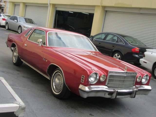 1975 RED Chrysler Cordoba Coupe