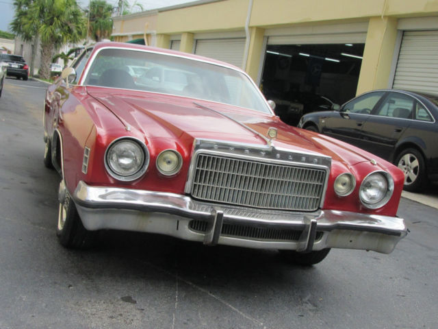 1975 RED Chrysler Cordoba Coupe