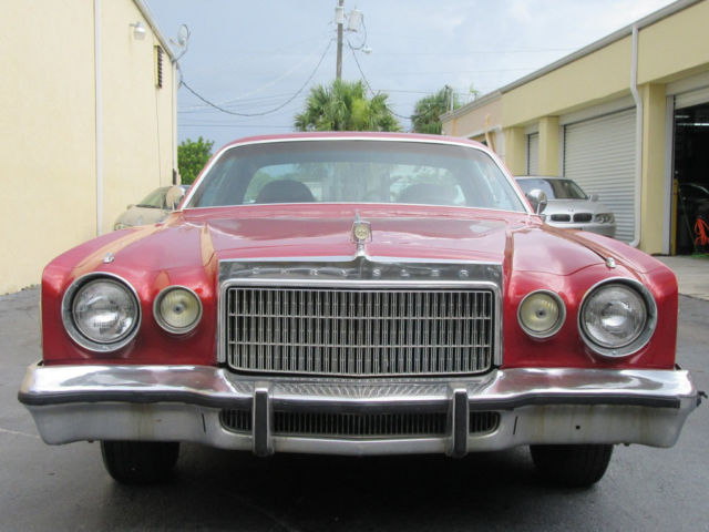 1975 RED Chrysler Cordoba Coupe