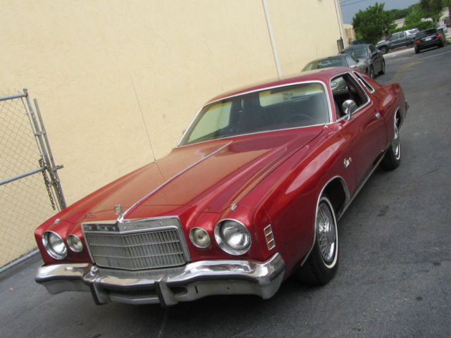 1975 RED Chrysler Cordoba Coupe