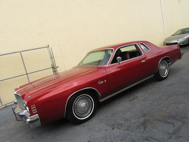 1975 RED Chrysler Cordoba Coupe