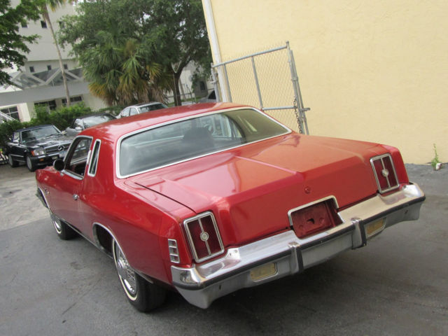 1975 RED Chrysler Cordoba Coupe