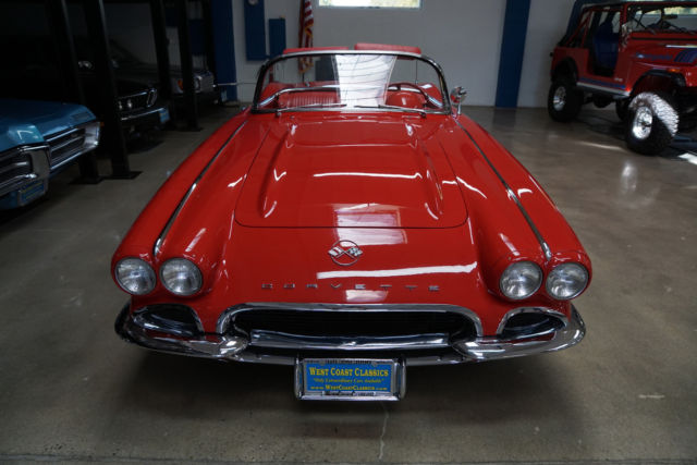 1962 Red Chevrolet Corvette Convertible