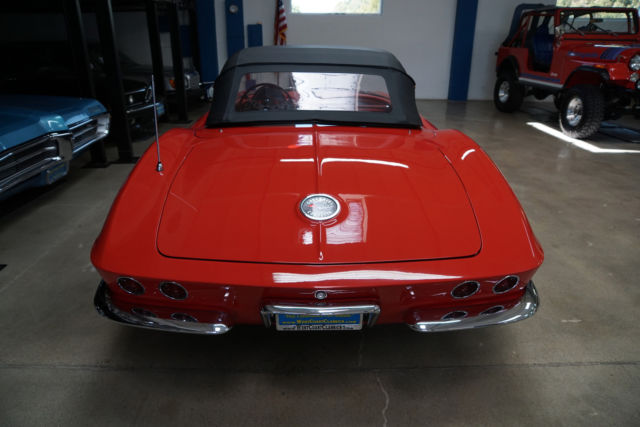 1962 Red Chevrolet Corvette Convertible