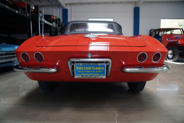 1962 Red Chevrolet Corvette Convertible