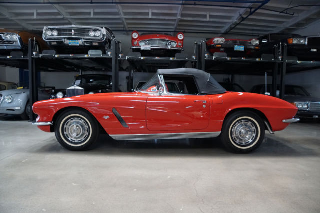 1962 Red Chevrolet Corvette Convertible