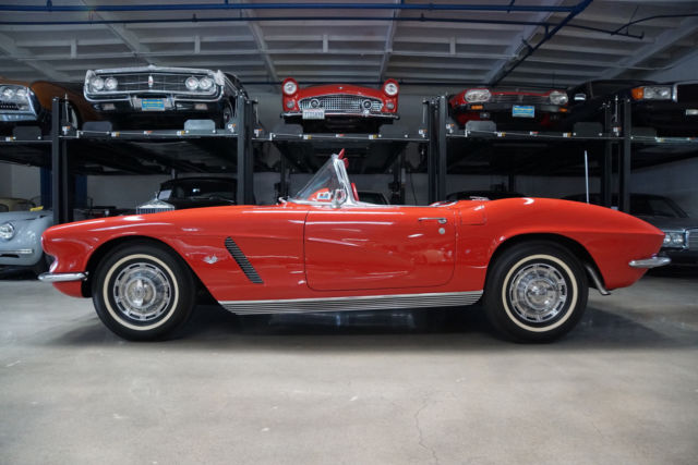 1962 Red Chevrolet Corvette Convertible