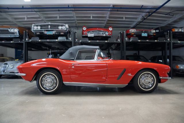 1962 Red Chevrolet Corvette Convertible