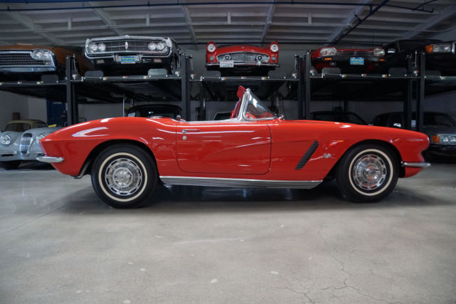 1962 Red Chevrolet Corvette Convertible