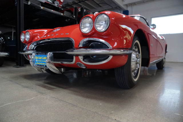1962 Red Chevrolet Corvette Convertible