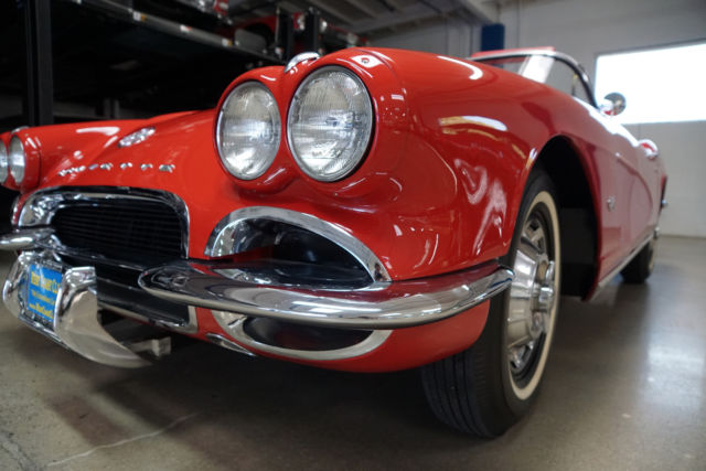 1962 Red Chevrolet Corvette Convertible