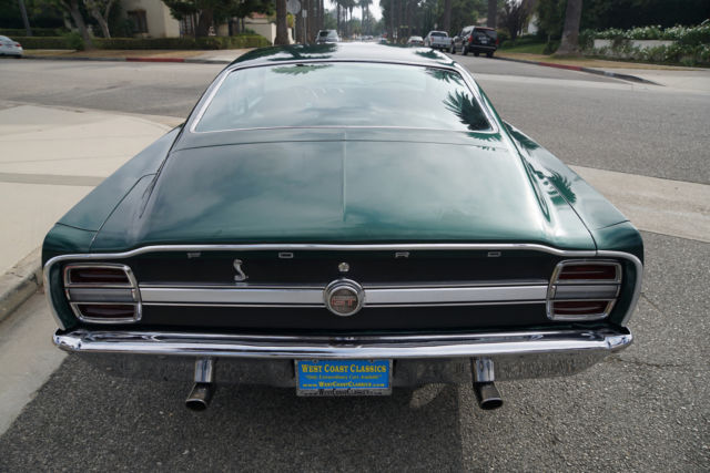 1969 Green Ford Torino GT Fastback Fastback 2 Dr Hardtop