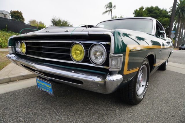 1969 Green Ford Torino GT Fastback Fastback 2 Dr Hardtop