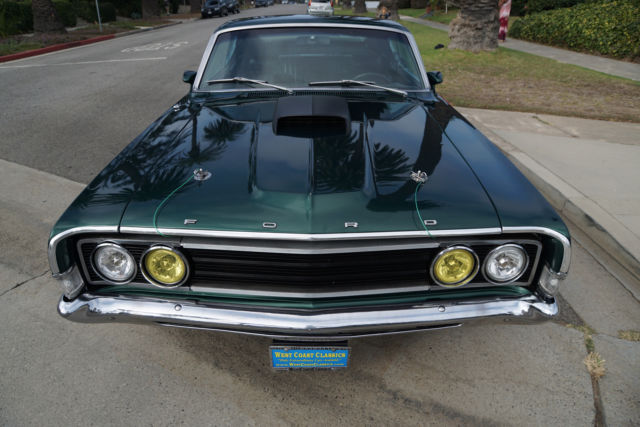 1969 Green Ford Torino GT Fastback Fastback 2 Dr Hardtop